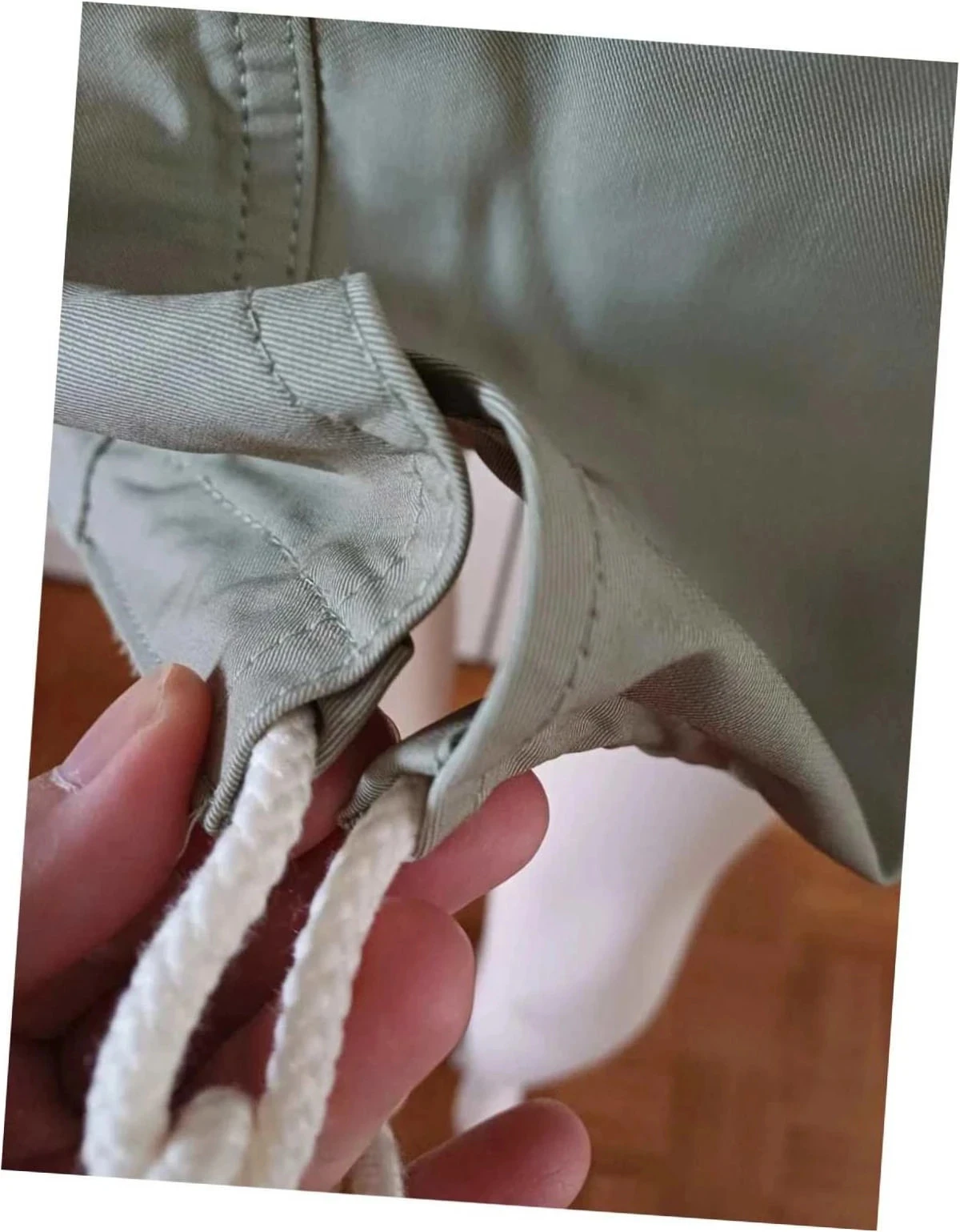 Pieza de diseñador Minifalda VictoriaTomas Estilo Cargo Safari talla 36) – photo 9